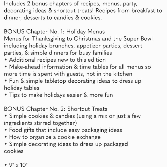 Better Homes & Gardens Recipe Cookbook - 12th Edition NEW IN PLASTIC - Picture 6 of 6